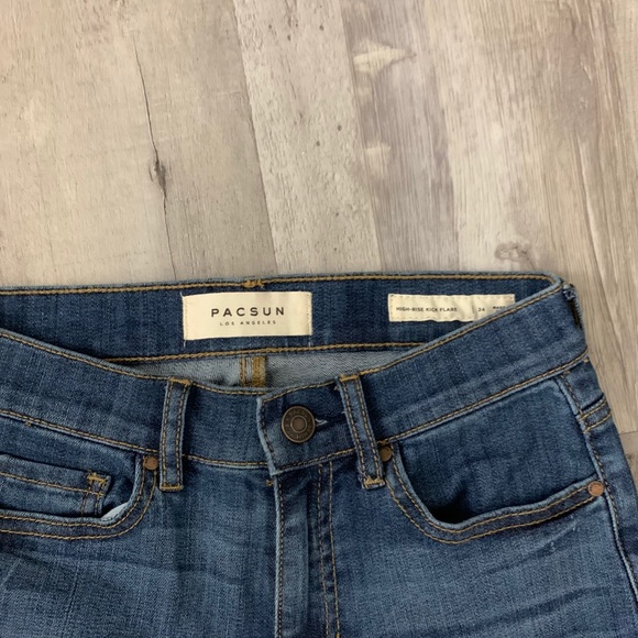 PACSUN Crop Flare Jeans - Picture 3 of 3
